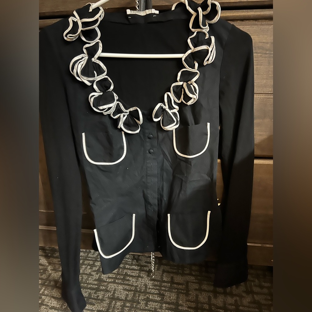 Anne Fontaine size 36 beautiful blouse